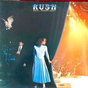 RUSH ~ EXIT STAGE LEFT ~ VINYL LP IMPORT